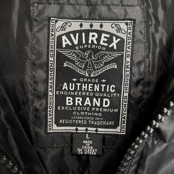 Avirex Puffer Jacket - Picture 4 of 4